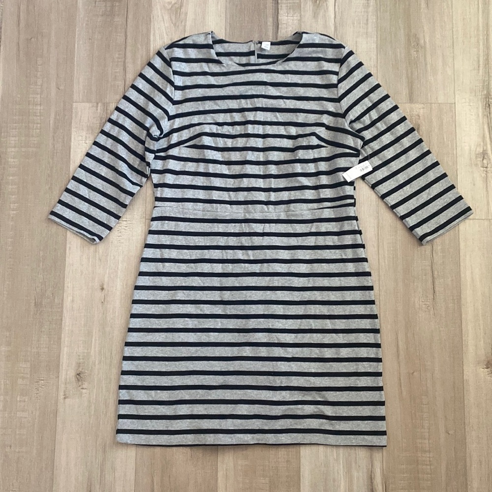 Old Navy Stripe Sheath Dress NWT